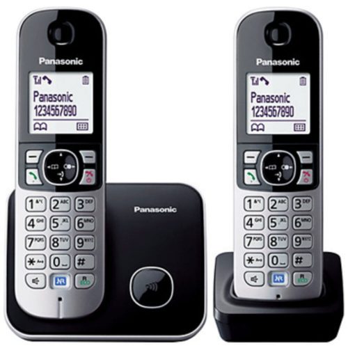 Panasonic KX-TG6812PDB DUO Vezeték nélküli DECT analóg telefonkészülék pár 112058