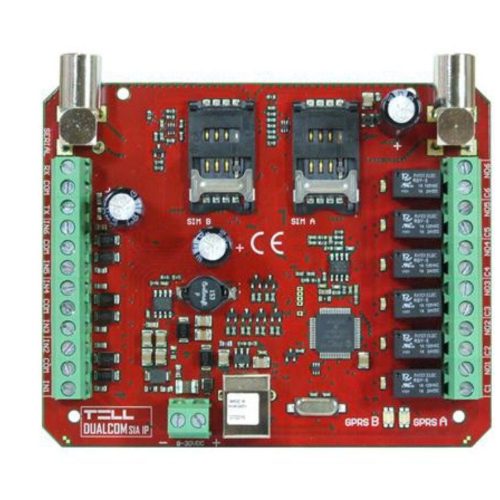 TELL DUALCOM SIA IP HF GPRS kommunikátor tűzjelzőkhöz 112128