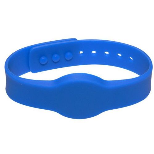 SOYAL AM Wristband No.4 13.56 MHz kék Proximity szilikon karkötő