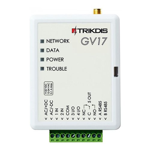 TRIKDIS GV17-2G Kapuautomatizálásra tervezett GSM/IP alapú modul 119530