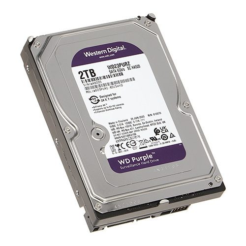 Western Digital 2000GB S-ATA III PURPLE WD23PURZ Winchester 125155