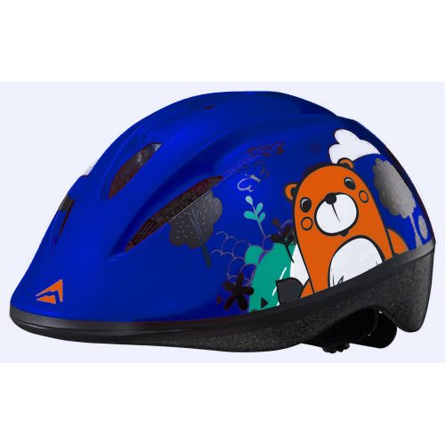 MERIDA Fejvédő ME BEAR kék/piros 47-53 cm / 8 szellőző MACIS 2277008573