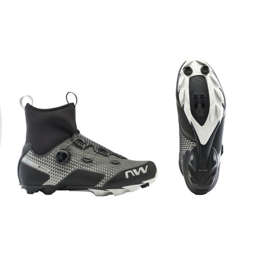 NORTHWAVE Cipő NW MTB CELSIUS XC ARCTIC GTX, 42 téli, fekete/szürke 80204037-19-42