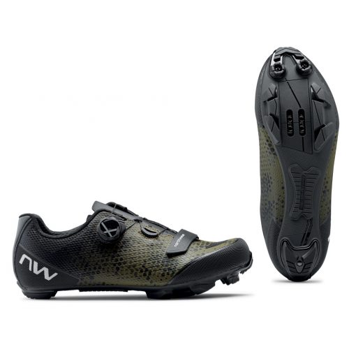 NORTHWAVE Cipő NW MTB RAZER 2 42 fekete/zöld 80222013-02-42