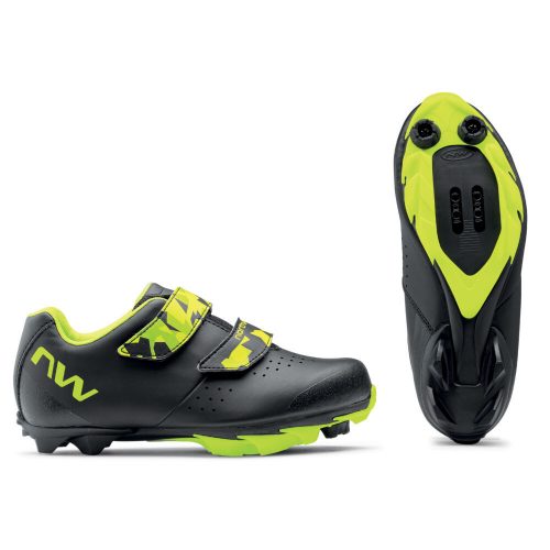 NORTHWAVE CIPŐ NW MTB ORIGIN JUNIOR 32 FEKETE/FLUO SÁRGA 80222020-04-32