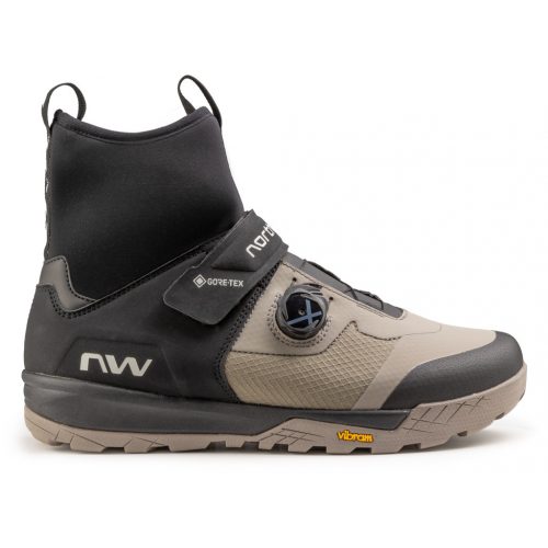 NORTHWAVE Cipő NW MTB KINGROCK PLUS GTX 41 téli, fekete/homok 80224001-91-41