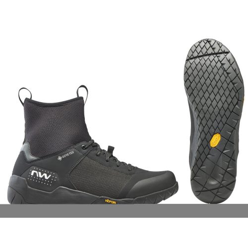 NORTHWAVE Cipő NW MTB MULTICROSS MID GTX 45 téli, fekete 80224002-10-45