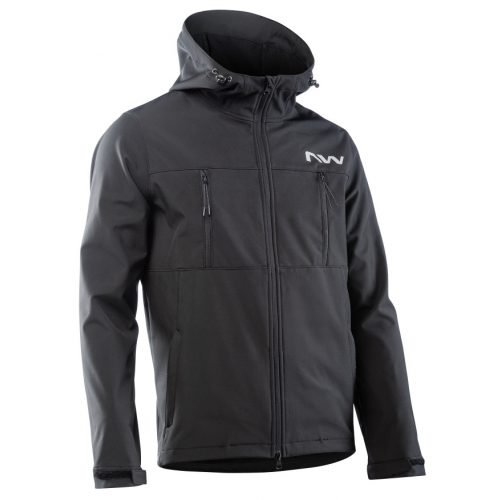 NORTHWAVE Dzseki NW EASY OUT SOFTSHELL 3XL fekete 89221083-10-3XL