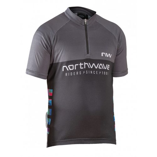 NORTHWAVE Mez NW FORCE EVO JUNIOR rövid L (9-10 év) fekete/piros 89241083-16-L