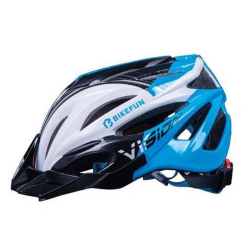 BIKEFUN Vision Fejvédő L kék/fekete/fehér 58-61 cm HB18BBW-L