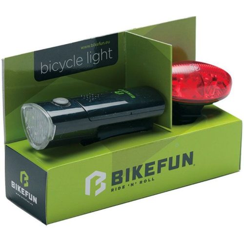 BIKEFUN LINK SZETT biciklilámpa csomag JY-369+JY-388R