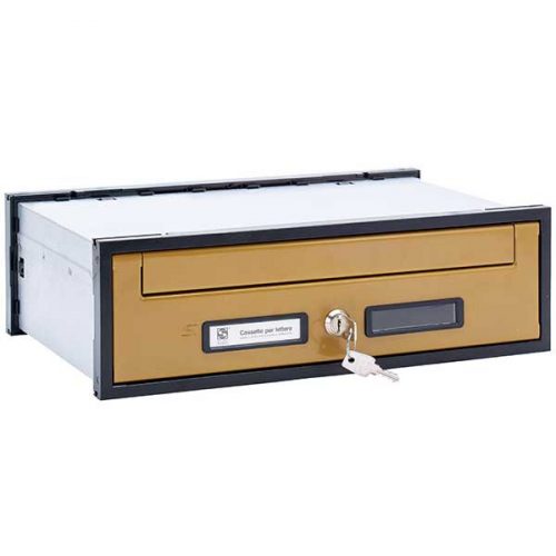 Silmec Scala 501 Arany beépíthető postaláda SC30-501-51