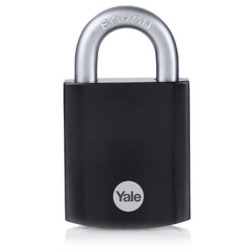 Yale Y90SB/45/129/1 Fekete edzett acél lakat Y90SB451291