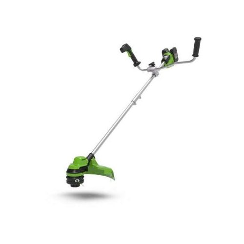 Greenworks Bozótvágó akkumulátoros GD40BCB 40V, damilfej, vágótárcsa tartozék, akku- és töltő nélkül 2105707-GW