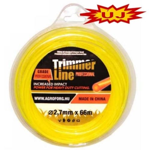 Trimmer line fűnyíró damil kerek 2.7mm 72m