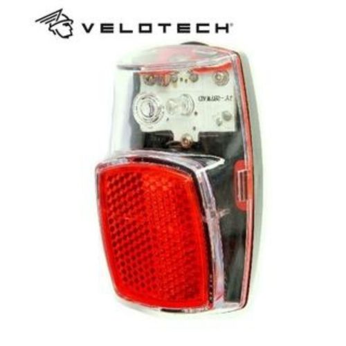 Velotech Hátsó lámpa 1LED Retro 34610