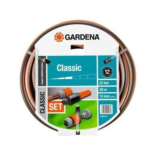 GARDENA 18008-20 Classic tömlő 1/2" 20 m rendszerelemekkel