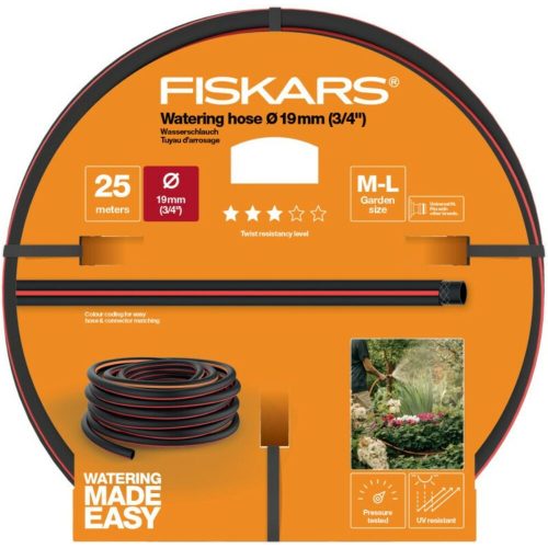 Fiskars Locsolótömlő19 mm (3/4