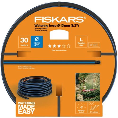 Fiskars Locsolótömlő 13mm 1/2col 30m Q3 - 1027103