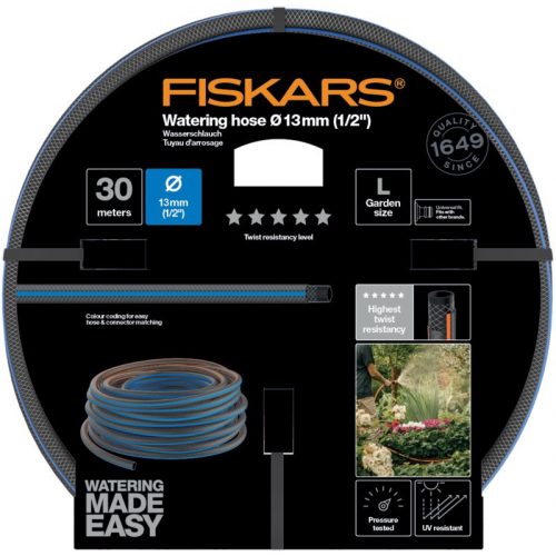 Fiskars Locsolótömlő 13mm (1/2") 30m Q5 1027108