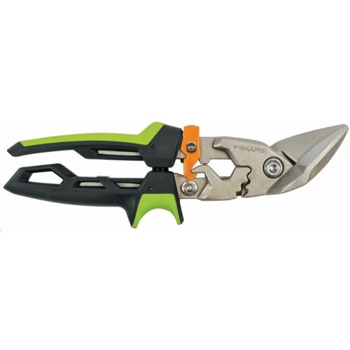 FISKARS PowerGear Aviation lemezvágó olló offset jobb 1027210