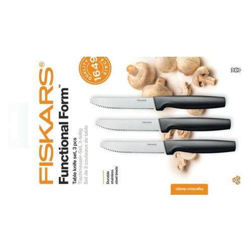 Fiskars FF Asztali késkészlet, 3 db-os - 1057562