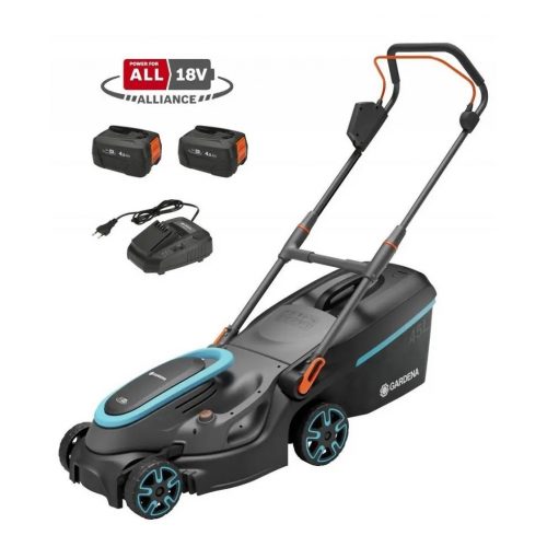 Gardena PowerMax 37/36V P4A akkumulátoros fűnyíró akkumulátorral - 14638-20