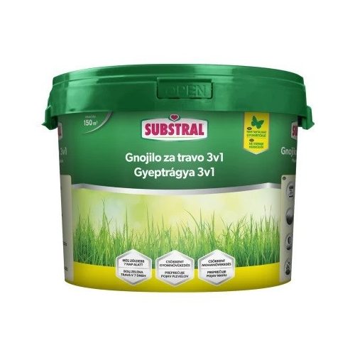 Substral 3AZ1 GYEPTRÁGYA 4,5KG MOHA+GYOM+TA - 732225