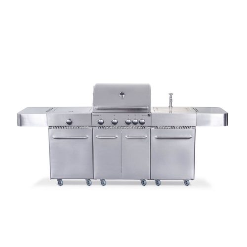 G21 Arizona BBQ Premium Line gázgrill 6 égőfej + ajándék nyomáscsökkentő 6390330