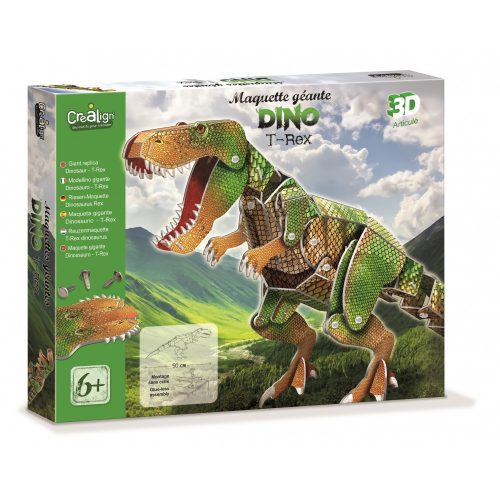 Óriás T-Rex figura készítő kreatív készlet CreaLign CL192