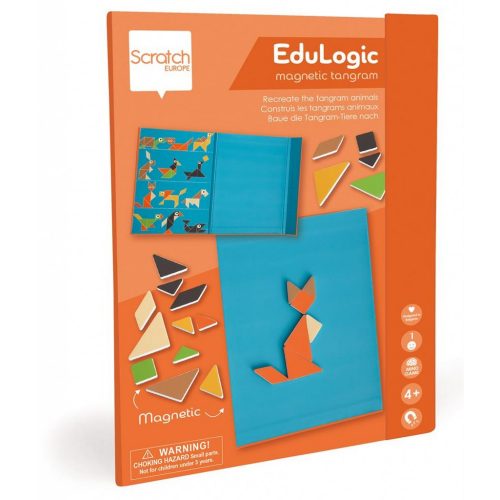 Tangram állatok - Mágneses fejlesztő játék EduLogic - Scratch Europe SC6182295